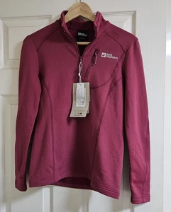 Jack Wolfskin Kolbenberg Fleece Damen hz w sangria rot Größe XS - Bild 1 von 7