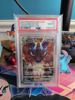 Lucario VSTAR SWSH291 SWSH: Sword & Shield Promo Cards Holo - Image 1 of 2