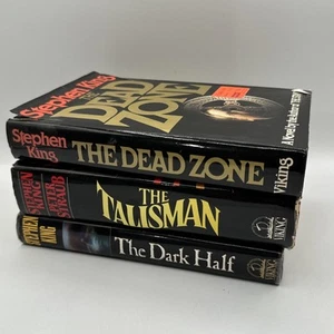 Stephen King Lot of 3 Hardcovers The Dead Zone, The Talisman The Dark Half - Picture 1 of 7