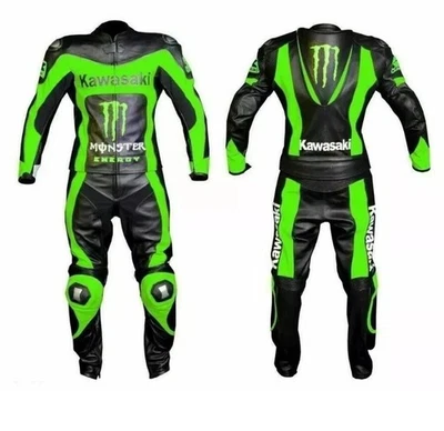 Motorcycle Custom Leather Racing Suit Motorbike Riding Suit All Sizes Available - Image 1 of 3