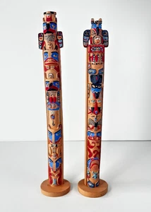 Disney's Wilderness Lodge Cuervo + Águila Tótem Lobby Réplica Recuerdos Resina - Imagen 1 de 14