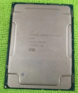 Processeur Intel Xeon Platinum 8268 SRF95 24 cœurs 2,9 GHz - Photo 1/11