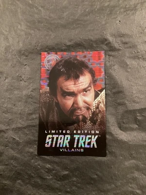 2018 Dave & Buster's Star Trek Villians - KOR (Foil) Limited Edition EX/MT - Image 1 of 2