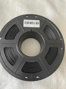 3D Drucker Filament Spule 1,75 mm 12 Unzen 50-100 mm/s Ersatz schwarz - Bild 1 von 3