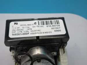 Geräte Zeitschaltuhr Baugruppe Modell M460-G 148281-000F 125/250VAC 1/3 PS 25A CT X-TM - Bild 1 von 6