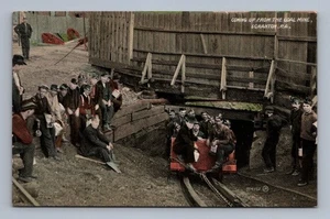 Antigua postal de Pensilvania Scranton mina de carbón Rppc 1910 - Imagen 1 de 2