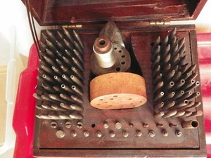 Watchmaker’s Estate Antique Tool GF Staking Set 93 punches 15 stumps USA - Bild 1 von 20