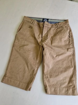 Shorts Masculino Superdry Marrom/Castanho - Tamanho Médio 'Edição Limitada' 100% Algodão  - Imagem 1 de 4