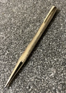 SUPERB VINTAGE YARD O LED ROLLED GOLD PENCIL-NEAR MINT-WAVEY LINE PATTERN -(B12) - Picture 1 of 8