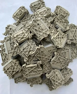 64 Weidmüller Reihenklemmen ZEW zum Teil Mit Beschriftungsfeld - Bild 1 von 2