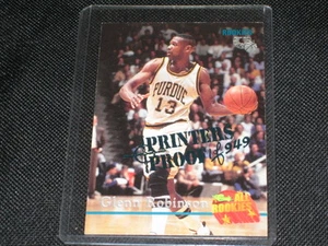 GLEN ROBINSON NBA LEGEND LIMITED EDITION BAKETBALL PRINTERS PROOF CARD #/949 - Picture 1 of 2