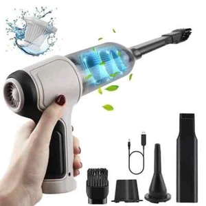 Powerful Car Vacuum Cleaner Wet/Dry Cordless Strong Suction Handheld Cleaning UK - Picture 1 of 8