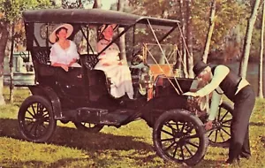 Ford Model T Touring 1909 silberne Feder, FL Oldtimer Chrom PC - Bild 1 von 2