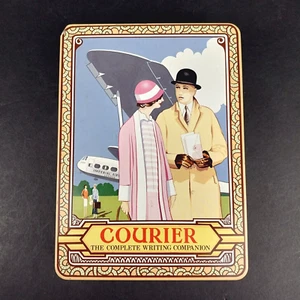 Vintage Collectible Tin Courier The Writing Companion 9" x 6" Imported England - Picture 1 of 8