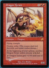 Dragon Tyrant FOIL Scourge NM Red Rare MAGIC MTG CARD (ID# 247312) ABUGames