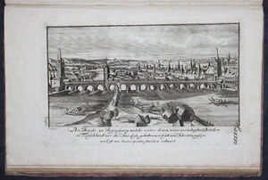 THEATRUM PONTIFICIALE ODER SCHAU-PLATZ DER BRÜCKEN UND BRÜCKEN-BAUES,1774,RAR - Picture 1 of 13