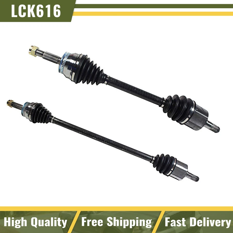 Par eje CV delantero izquierdo derecho transmisión manual para Hyundai Elantra 2001-2006 Foto 1 de 4