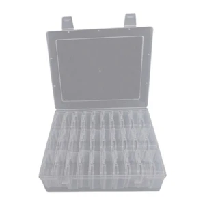 Small Parts Beads Storage Containers Clear Plastic Boxes for Organizing - Picture 1 of 8