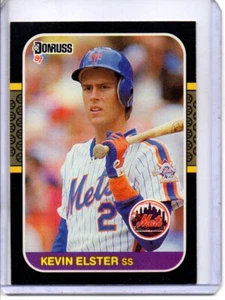 1987 Donruss #635 Kevin Elster New York Mets (Rookie Card) - Bild 1 von 2