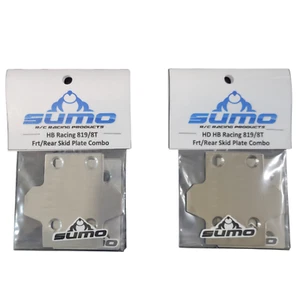 Sumo Racing HB D8 E8 D8T E8T World Spec Evo3 D819 E819 Frt/Rear Skids Hot Bodies - Picture 1 of 6