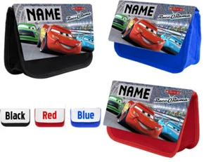 PERSONALISIERTE (maßgeschneiderte) LIGHTNING MCQUEEN Bleistiftetui Tasche - Schule Kinder Geschenk - Bild 1 von 5