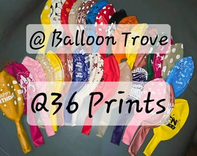 Qualatex 36" Prints – Discontinued Q36 Balloon with Prints