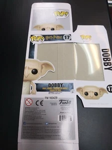 Funko Pop! DOBBY HARRY POTTER  #17 REPLACEMENT EMPTY BOX ONLY! Slight Bend - Picture 1 of 2