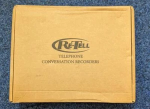 Re-Tell Telephone Conversation Recorder - NEW - Picture 1 of 4