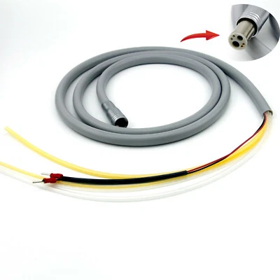 Manguera de tubo de turbina de fibra óptica dental BEING 6 orificios Foto 1 de 4