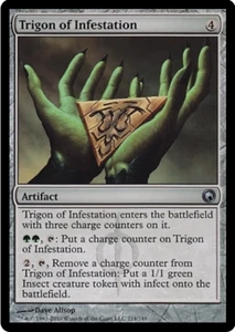 Trigon of Infestation Scars of Mirrodin MTG Uncommon - Picture 1 of 1