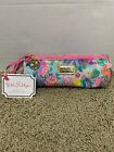 Lilly Pulitzer  Pencil Case Pouch in "Me And My Zesty” NEW NWT Tropical Pink