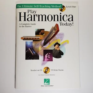 Play Harmonica Today! Level 1 by Lil' Rev 2009 CD & Paperback New - Picture 1 of 5