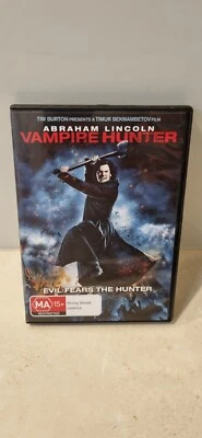 Abraham Lincoln Cazador de Vampiros 2012 DVD Fantasía Terror Región 4  Foto 1 de 4