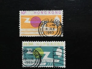 HONG KONG 1965 International Telecommunications Union Centenary Set VFU (C23) - Picture 1 of 2