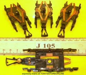 j105 jouef ho ersatzteile 4x sncf 7107 co-co drehgestellrahmen - ohne räder neu - Bild 1 von 1