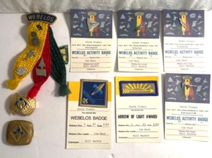 Boy Scout Pins, Patches, Ribbons, Jewelry Lot - Picture 1 of 10
