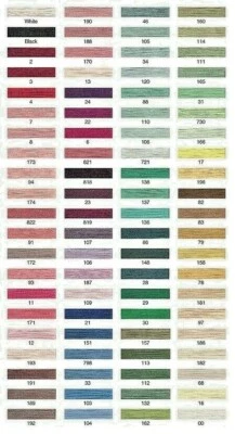 YLI Silk Embroidery Floss, 6 strand, 5 metre packs pure silk - Image 1 of 2