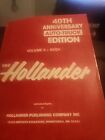VINTAGE 1974 THE HOLLANDER  40TH ANNIVERSARY AUTO-TRUCK EDITION VOLUME 2 BODY...
