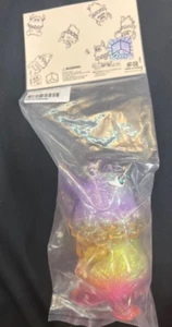 Figura Vinilo T9G RANGEAS Junior Rangeas Jr Sofubi Kaiju Arco Iris Transparente Ver - Imagen 1 de 2