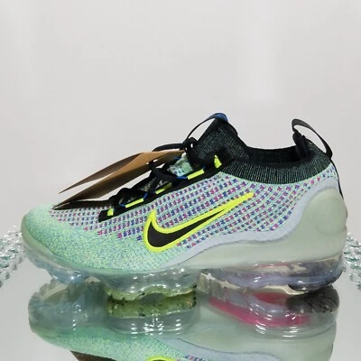 Nike Air VaporMax 2021 FK GS "Volt Photo Blue" - Talla 4Y Mujer 5.5 - DX3367-700 Foto 1 de 4