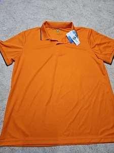 Polo Cloverly Jóvenes Niños Naranja Sólido Manga Corta Talla 2xl Nuevo con Etiquetas  - Imagen 1 de 8