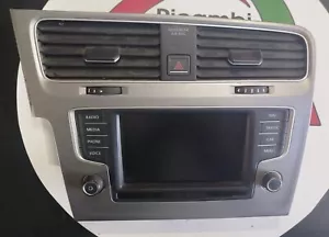 Autoradio Display Bildschirm 2DIN Komplett VW Volkswagen Golf 7 2013-2017 - Bild 1 von 6