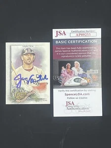 Jason Varitek Signed 2022 Topps Allen & Ginter IP Auto JSA Boston Red Sox - Picture 1 of 3