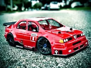 0154-Carrozzeria Car Body RC 1/8 "ALFA 155 DTM - Foto 1 di 7