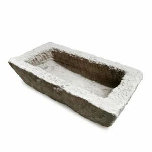 Vasca in Pietra Saponaria per Piante Soapstone Basin for Plants Fountain H 130cm - Picture 1 of 2