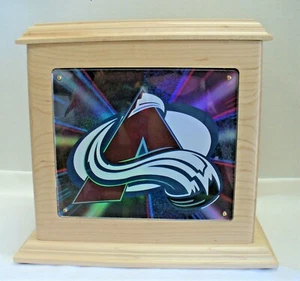 COLORADO AVALANCHE--ULTIMATE FAN--CREMATION URN - Picture 1 of 2