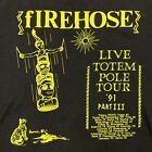 Vintage 90S Firehose T-Shirt Band Size Xl Indie Punk Rock Band Tour Minutemen