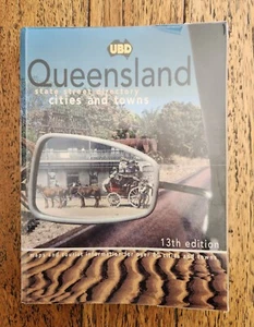 1997 UBD Queensland Street Directory Cities & Towns 13th Edition, Good Condition - Picture 1 of 13