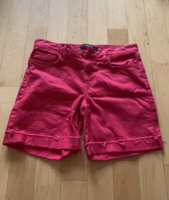 Pantalones Cortos Jean Marca J Kennedy Boyfriend En Rosa Caliente Talla 24 Foto 1 de 3