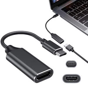 USB C auf HDMI Adapter 4K Typ C auf HDMI für Huawei Samsung Galaxy MacBook - Bild 1 von 10